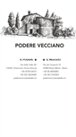 Mobile Screenshot of poderevecciano.com